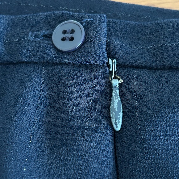 Talbots Vintage Sparkly Dress Pants Blue Size 4 - Picture 15 of 16